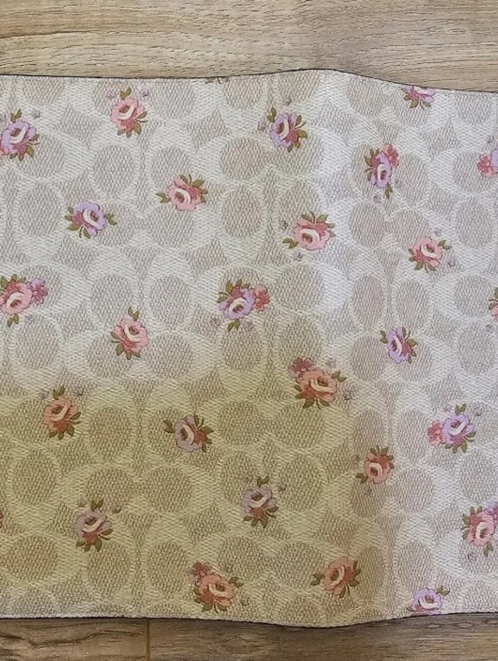 New Coach Notebook In Signature Canvas with Floral Print - Picture 8 of 12